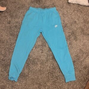 Blue Nike sweats
